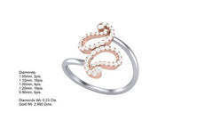 LR90704- Jewelry CAD Design -Rings, Fancy Collection, Light Weight Collection