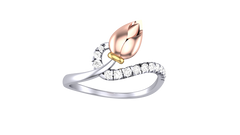 LR90713- Jewelry CAD Design -Rings, Fancy Collection, Light Weight Collection