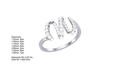 LR90719- Jewelry CAD Design -Rings, Fancy Collection, Light Weight Collection