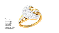 LR90747- Jewelry CAD Design -Rings, Fancy Collection, Light Weight Collection