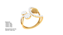 LR90750- Jewelry CAD Design -Rings, Fancy Collection, Light Weight Collection