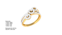 LR90753- Jewelry CAD Design -Rings, Fancy Collection, Light Weight Collection