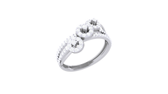 LR90753- Jewelry CAD Design -Rings, Fancy Collection, Light Weight Collection