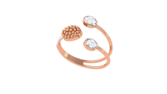 LR90770- Jewelry CAD Design -Rings, Fancy Collection, Light Weight Collection