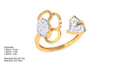 LR90967- Jewelry CAD Design -Rings, Fancy Collection, Light Weight Collection