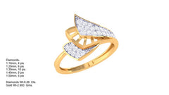 LR90968- Jewelry CAD Design -Rings, Fancy Collection, Light Weight Collection