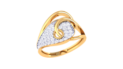 LR90986- Jewelry CAD Design -Rings, Fancy Collection, Light Weight Collection