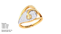 LR90986- Jewelry CAD Design -Rings, Fancy Collection, Light Weight Collection