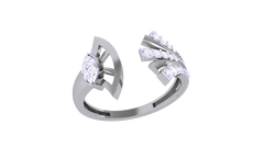 LR90991- Jewelry CAD Design -Rings, Fancy Collection, Light Weight Collection