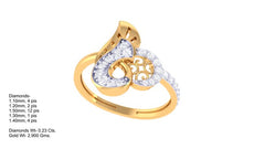 LR91049- Jewelry CAD Design -Rings, Fancy Collection, Light Weight Collection