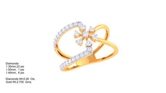 LR91259- Jewelry CAD Design -Rings, Fancy Collection, Light Weight Collection