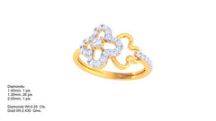 LR91265- Jewelry CAD Design -Rings, Fancy Collection, Light Weight Collection