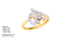 LR91270- Jewelry CAD Design -Rings, Fancy Collection, Light Weight Collection