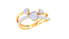 LR91277- Jewelry CAD Design -Rings, Fancy Collection, Light Weight Collection