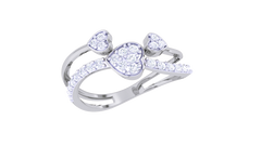 LR91277- Jewelry CAD Design -Rings, Fancy Collection, Light Weight Collection