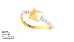 LR91278- Jewelry CAD Design -Rings, Fancy Collection, Light Weight Collection