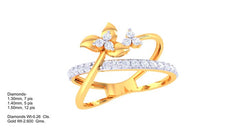 LR91279- Jewelry CAD Design -Rings, Fancy Collection, Light Weight Collection