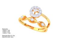 LR91280- Jewelry CAD Design -Rings, Fancy Collection, Light Weight Collection