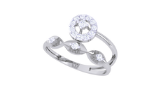 LR91280- Jewelry CAD Design -Rings, Fancy Collection, Light Weight Collection