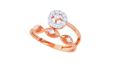 LR91280- Jewelry CAD Design -Rings, Fancy Collection, Light Weight Collection