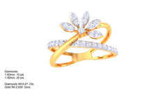 LR91281- Jewelry CAD Design -Rings, Fancy Collection, Light Weight Collection