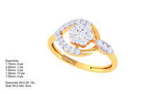 LR91285- Jewelry CAD Design -Rings, Fancy Collection, Light Weight Collection