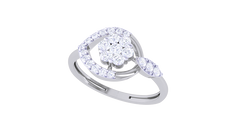 LR91285- Jewelry CAD Design -Rings, Fancy Collection, Light Weight Collection