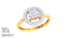 LR91286- Jewelry CAD Design -Rings, Fancy Collection, Light Weight Collection