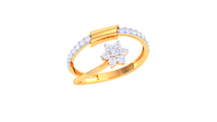 LR91296- Jewelry CAD Design -Rings, Fancy Collection, Light Weight Collection