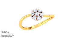 LR91297- Jewelry CAD Design -Rings, Fancy Collection, Light Weight Collection