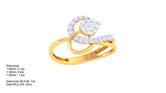 LR91307- Jewelry CAD Design -Rings, Fancy Collection, Light Weight Collection