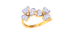 LR91328- Jewelry CAD Design -Rings, Fancy Collection, Light Weight Collection