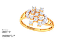 LR91329- Jewelry CAD Design -Rings, Fancy Collection, Light Weight Collection