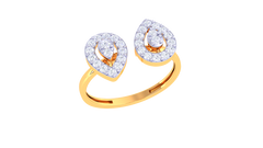 LR91330- Jewelry CAD Design -Rings, Fancy Collection, Light Weight Collection