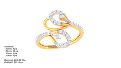 LR91342- Jewelry CAD Design -Rings, Fancy Collection, Light Weight Collection