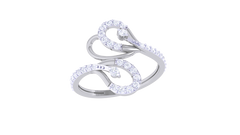 LR91342- Jewelry CAD Design -Rings, Fancy Collection, Light Weight Collection