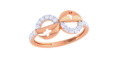 LR91349- Jewelry CAD Design -Rings, Fancy Collection, Light Weight Collection