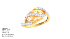 LR91353- Jewelry CAD Design -Rings, Fancy Collection, Light Weight Collection