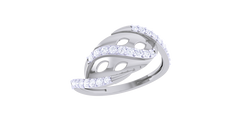 LR91353- Jewelry CAD Design -Rings, Fancy Collection, Light Weight Collection