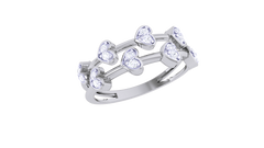 LR91502- Jewelry CAD Design -Rings, Fancy Collection, Light Weight Collection