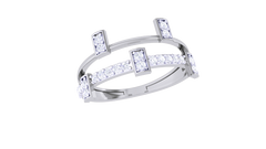 LR91531- Jewelry CAD Design -Rings, Fancy Collection, Light Weight Collection