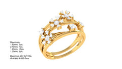 LR90012- Jewelry CAD Design -Rings, Fancy Collection