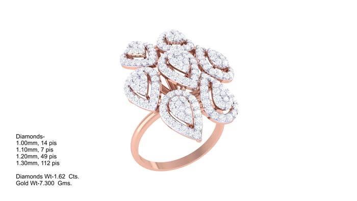 LR90171- Jewelry CAD Design -Rings, Fancy Collection