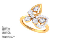 LR90174- Jewelry CAD Design -Rings, Fancy Collection