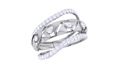 LR90252- Jewelry CAD Design -Rings, Fancy Collection