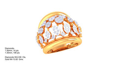 LR90331- Jewelry CAD Design -Rings, Fancy Collection