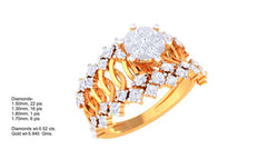 LR90376- Jewelry CAD Design -Rings, Fancy Collection