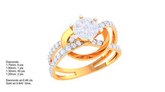 LR90380- Jewelry CAD Design -Rings, Fancy Collection