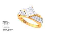 LR90381- Jewelry CAD Design -Rings, Fancy Collection