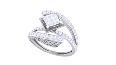 LR90387- Jewelry CAD Design -Rings, Fancy Collection